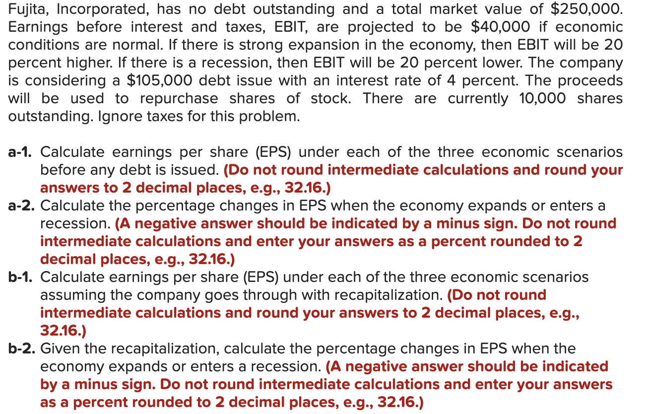 solved-fujita-incorporated-has-no-debt-outstanding-and-a-chegg