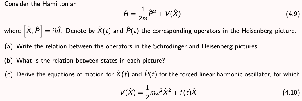 Solved Consider The Hamiltonian 1 A P V 4 9 2 Chegg Com