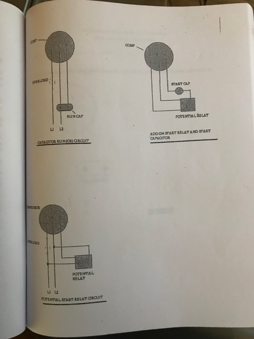 Potential Start Relay Wiring Diagram Wiring Diagram Schematic