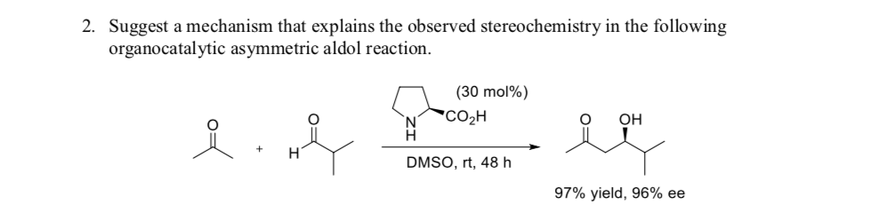 Solved 2. Suggest a mechanism that explains the observed | Chegg.com