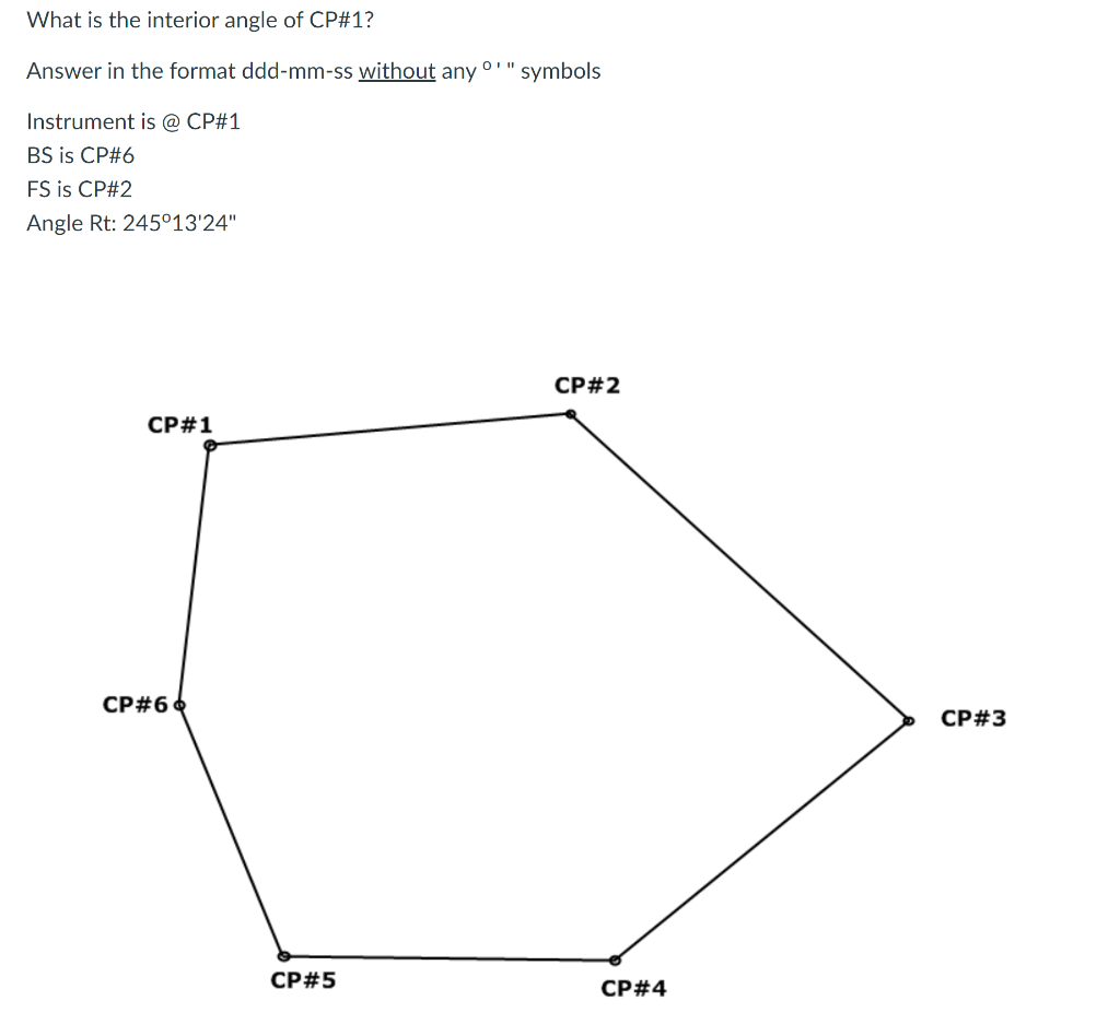 Solved what is the interior angle of cp 1 answer in the chegg
