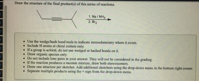 Solved Choose The Two Alkyl Bromides And The Hydrogenation | Chegg.com