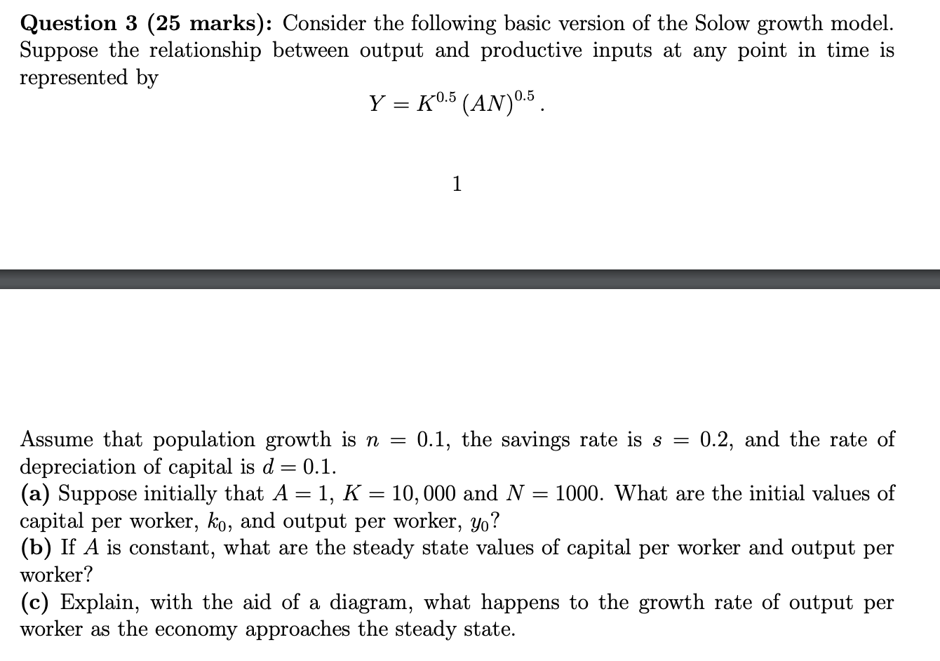 Solved Question 3 ( 25 ﻿marks): Consider the following basic | Chegg.com