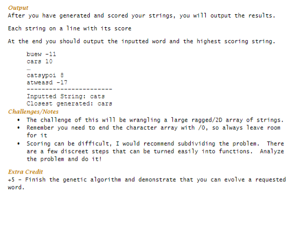 Solved Programming Assignment: Instructions: In this | Chegg.com