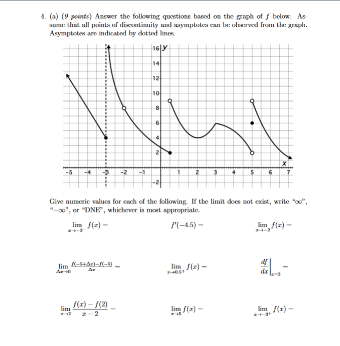 Solved 4. (a) (9 points) Answer the following questions | Chegg.com