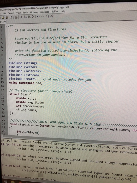 Solved c++ please! *use this function signature: void | Chegg.com