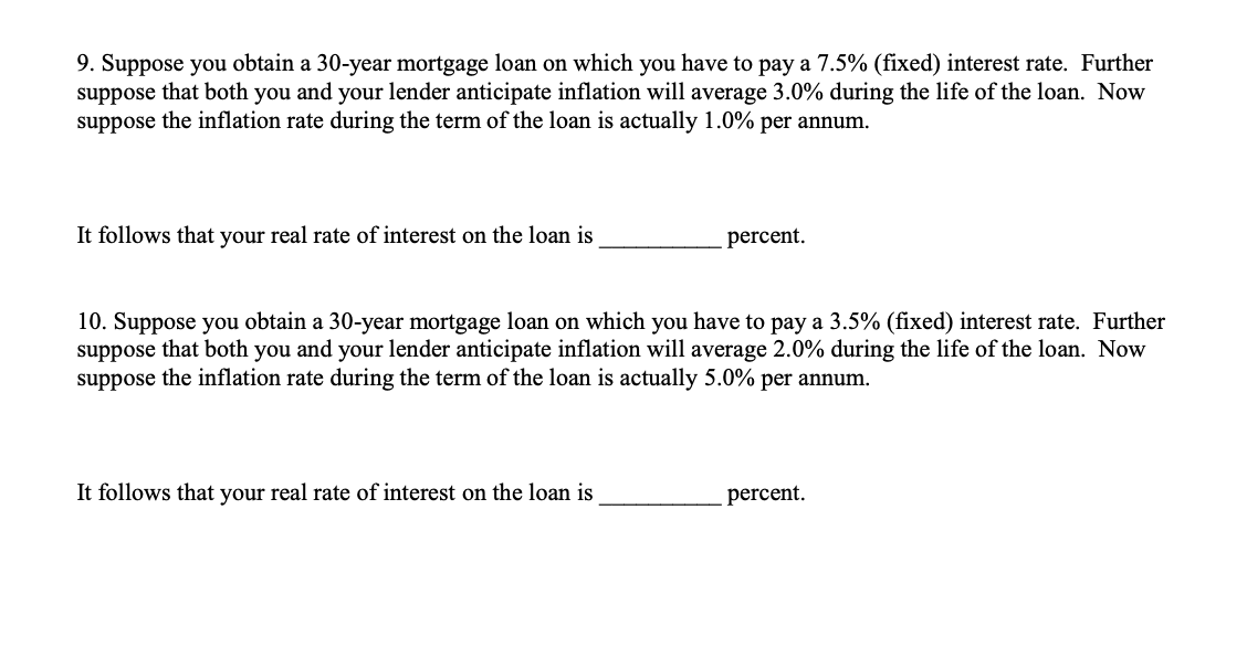 solved-9-suppose-you-obtain-a-30-year-mortgage-loan-on-chegg