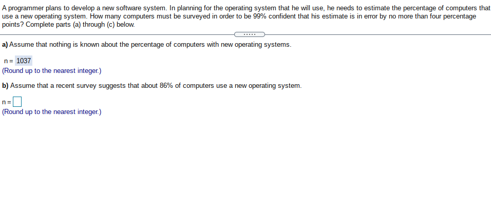 Solved A programmer plans to develop a new software system. | Chegg.com