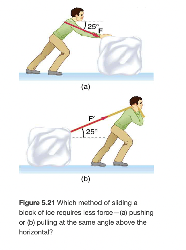 Solved 18. A contestant in a winter sporting event pushes a | Chegg.com