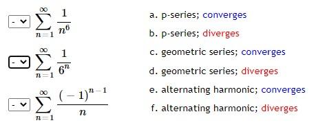 N6 N 1 S º 1 6 A P Series Converges B Chegg Com