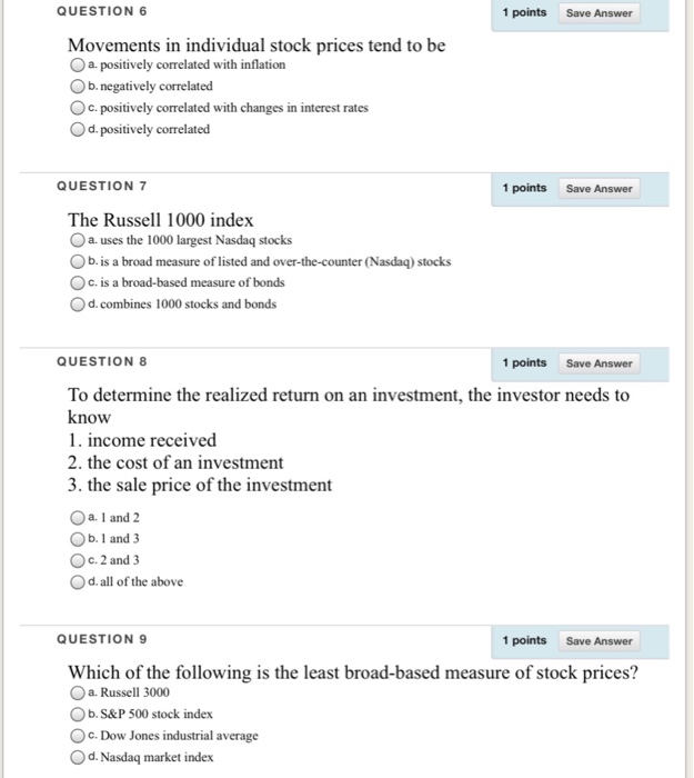 Solved QUESTION 6 1 points Save Answer Movements in | Chegg.com