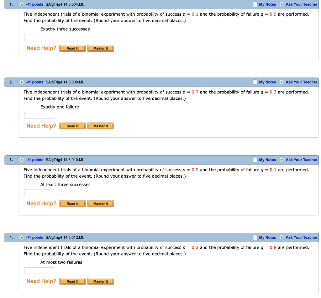 Solved Please answer all #1-4 Thank you (: | Chegg.com