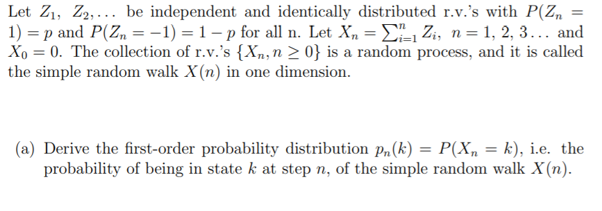 Solved Let Z1 Z2 Be Independent And Identically D Chegg Com