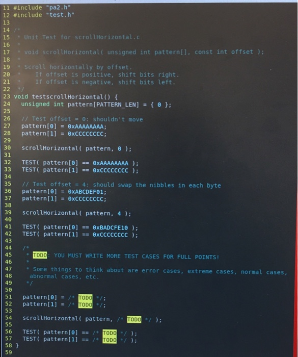 Solved Hello can you please help me writing a C function | Chegg.com