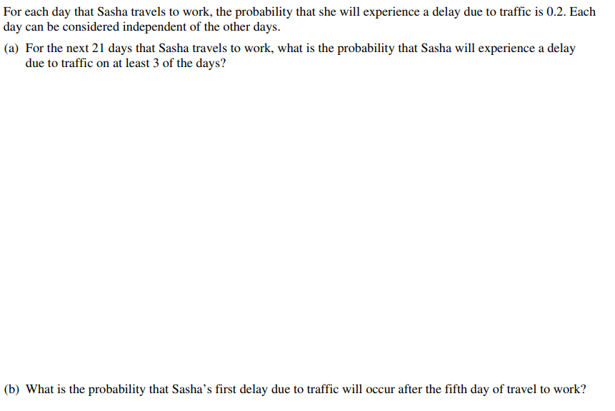 Solved Can we apply binomial or geometric distribution to | Chegg.com