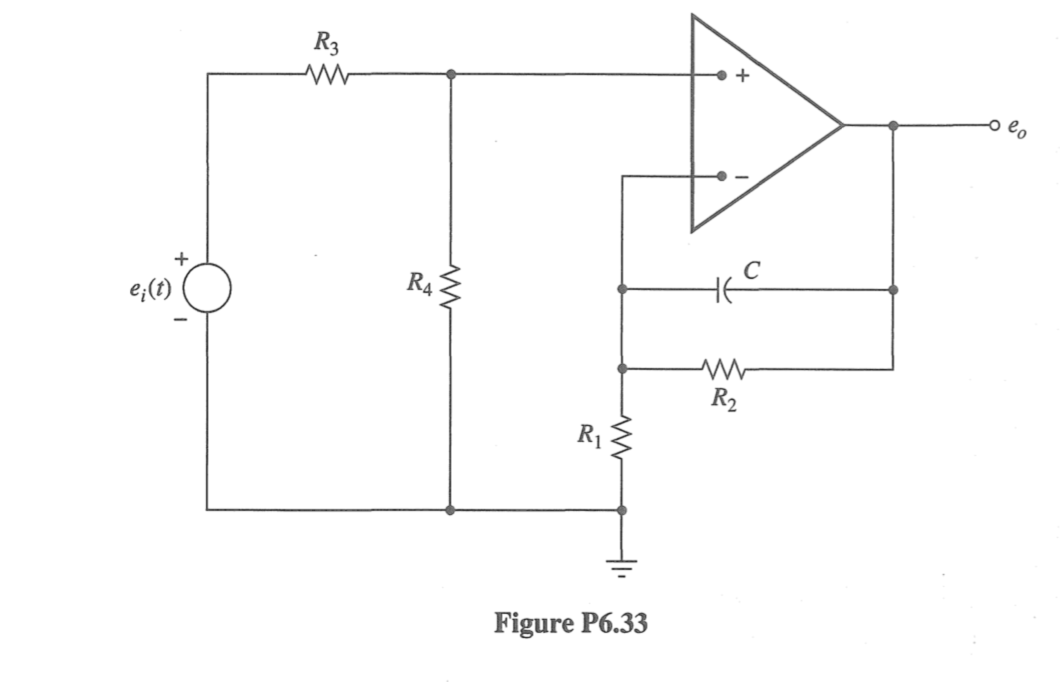 Problem 1. Consider the operational amplifier circuit | Chegg.com