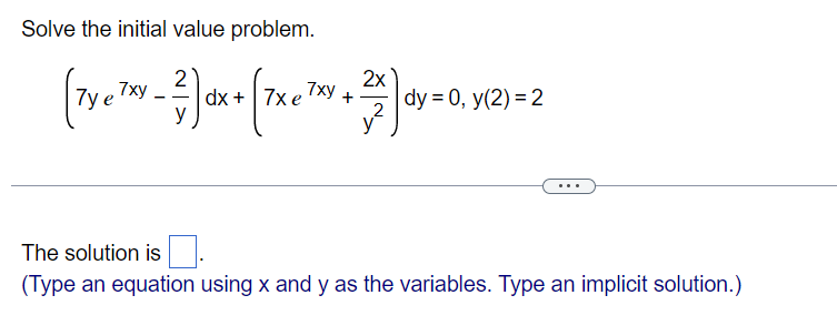 Solved Solve the initial value problem. | Chegg.com