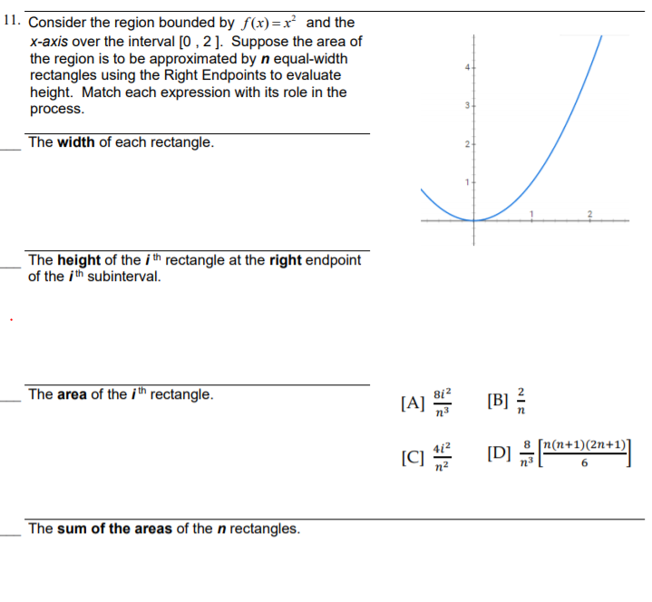 Solved 11. Consider the region bounded by f(x)=x and the | Chegg.com