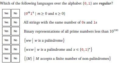 Solved Which of the following languages over the alphabet | Chegg.com