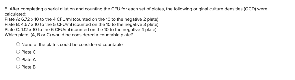 solved-5-after-completing-a-serial-dilution-and-counting-chegg