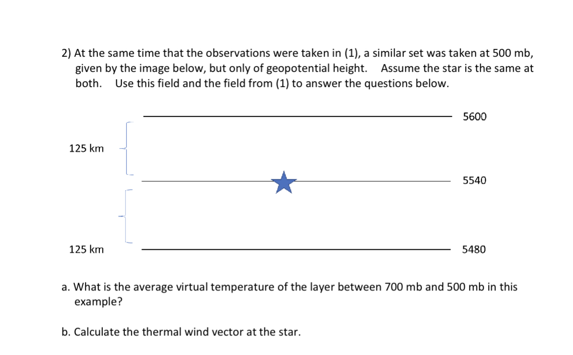 Solved 2) At the same time that the observations were taken | Chegg.com