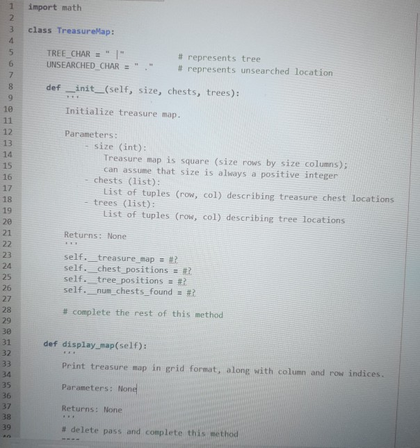 Assignment Description You are tasked with creating a | Chegg.com