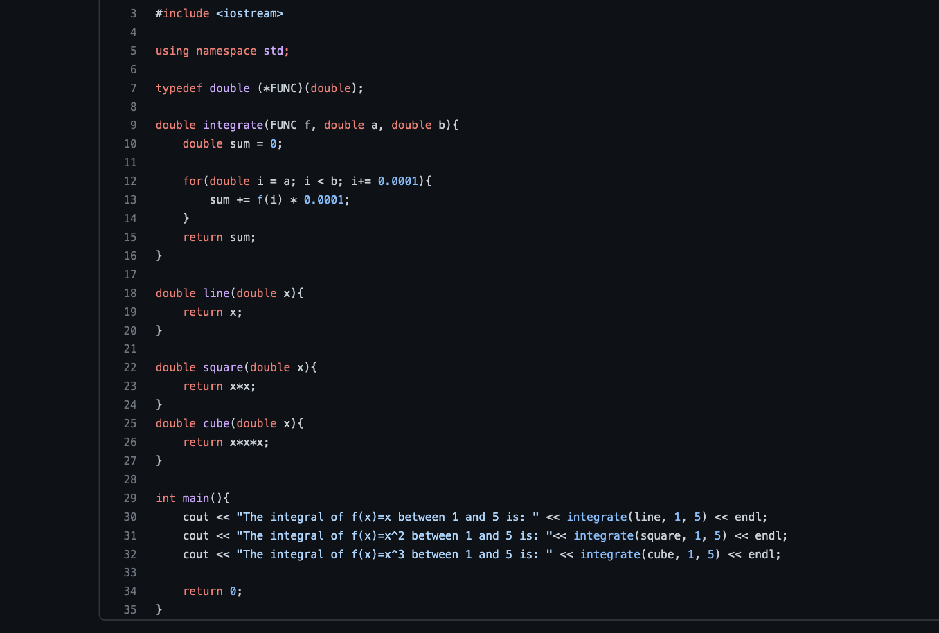 Solved This line of code allows us to find the integral of 2 | Chegg.com