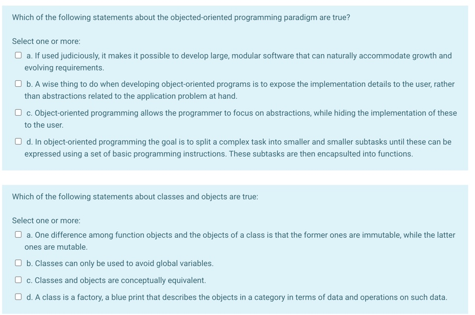 Which of the following statements about the | Chegg.com