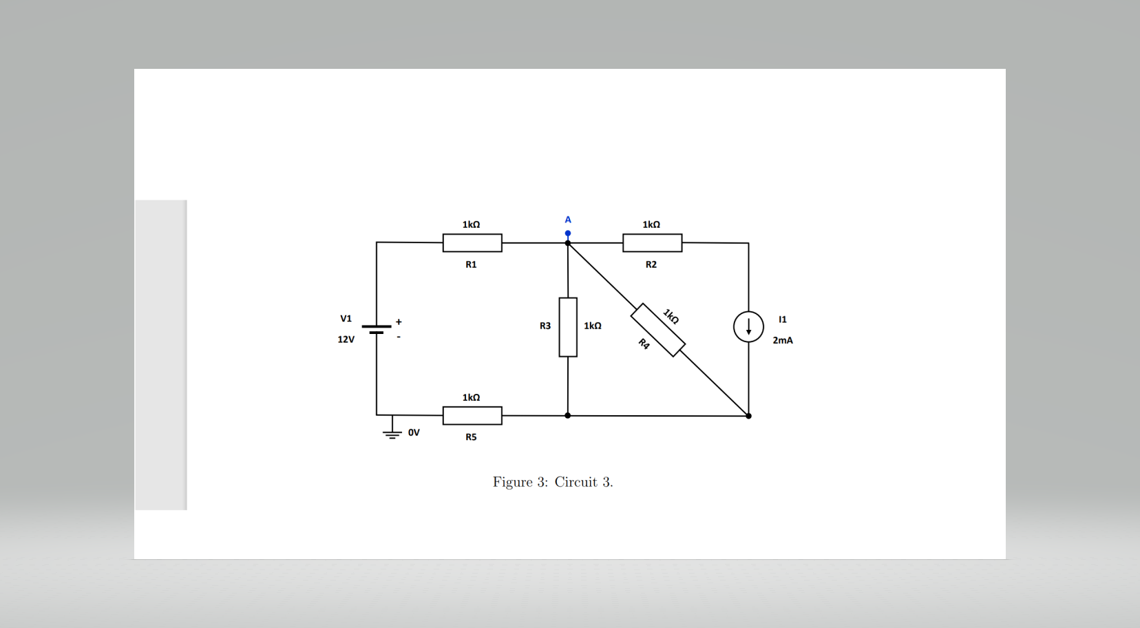 Solved Figure 3: Circuit 3.15. Calculate The Voltage At Node | Chegg.com