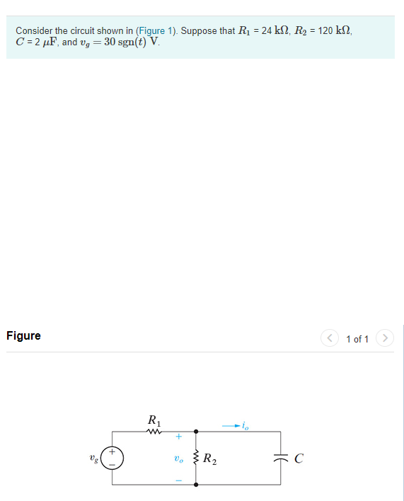 Solved Consider The Circuit Shown In Figure 1 Suppose 6586