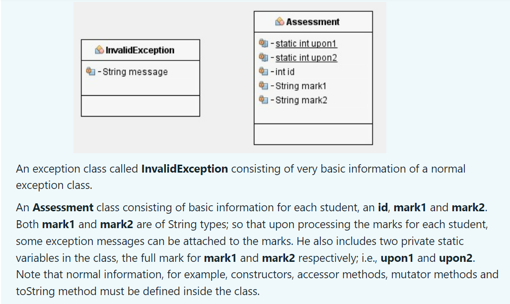 Solved Java language Your teacher enters the marks of some | Chegg.com