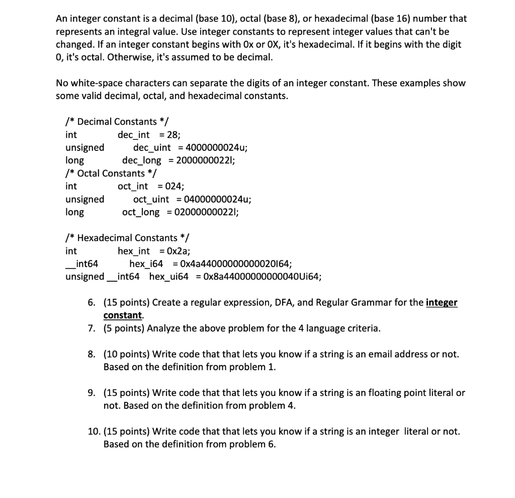 solved-an-integer-constant-is-a-decimal-base-10-octal-chegg