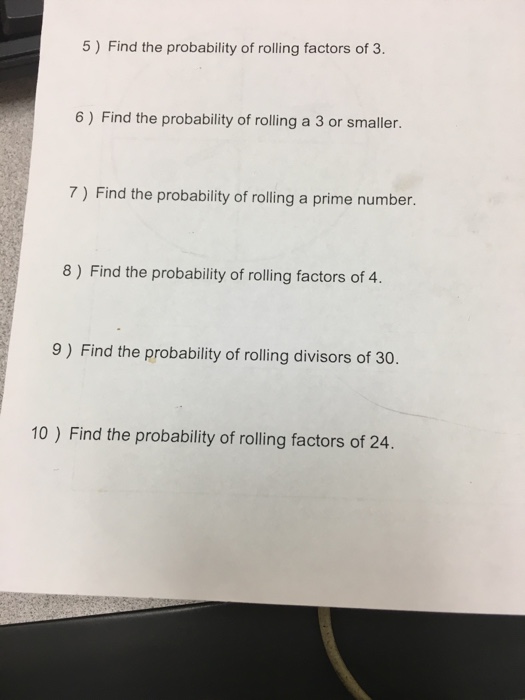 what is experimental probability of rolling a 3