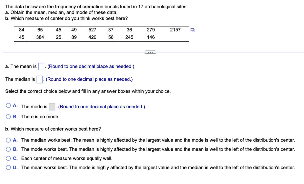 Solved Complete Parts A And B Below Regarding The | Chegg.com