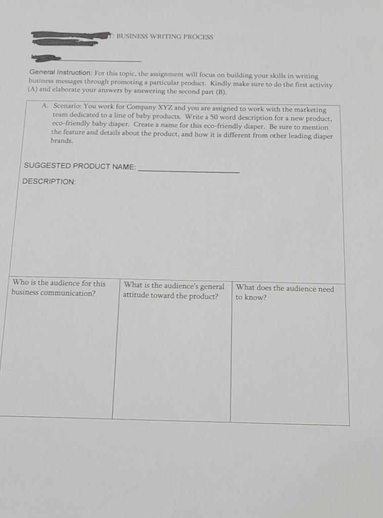 General Instruction: For this topic, the assignment | Chegg.com