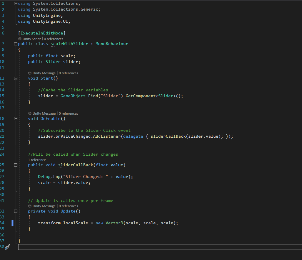 Solved Hello. I'm Using Unity, and I need help with a | Chegg.com