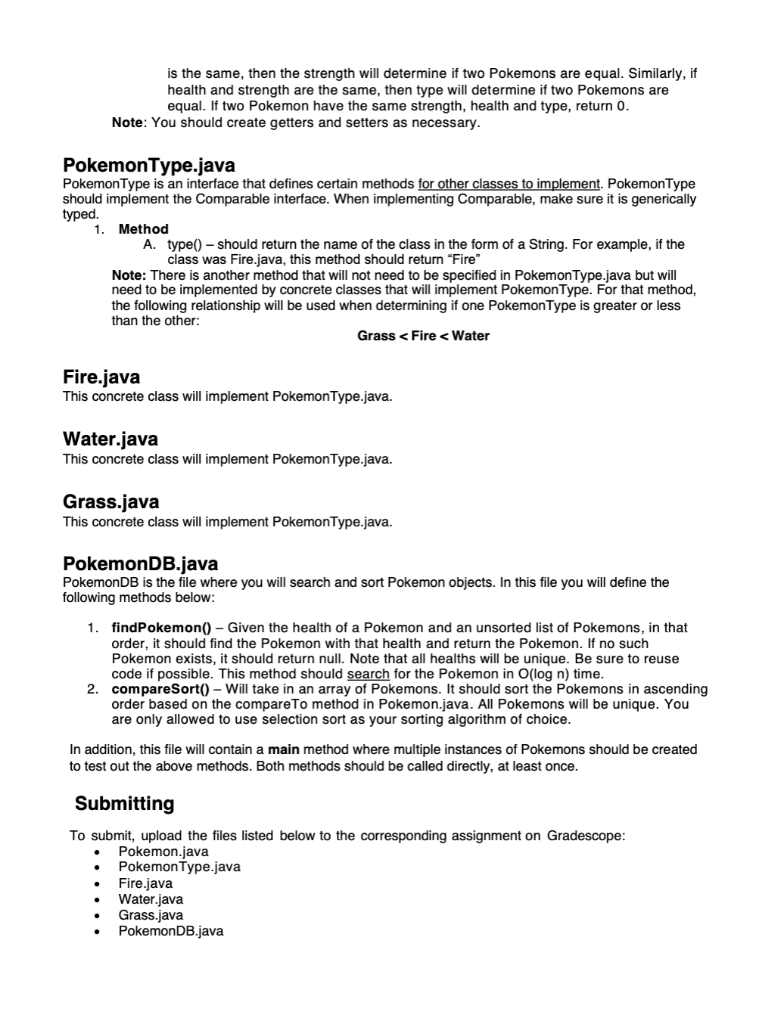 Problem Description As a Pokemon enthusiast, you aim | Chegg.com