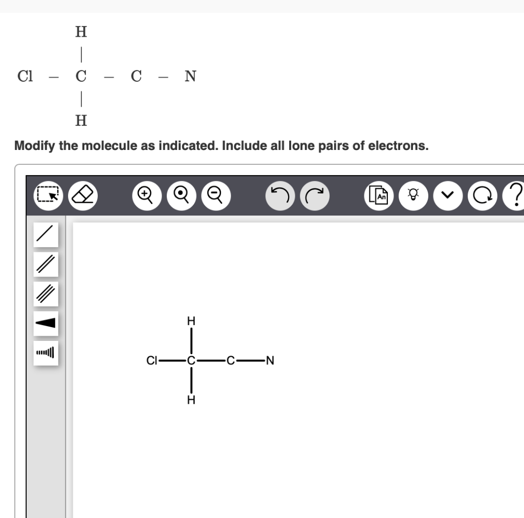 Solved Complete The Lewis Structure For Each Of The | Chegg.com