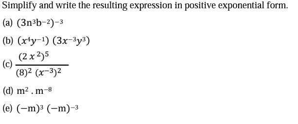 Solved Simplify and write the resulting expression in | Chegg.com