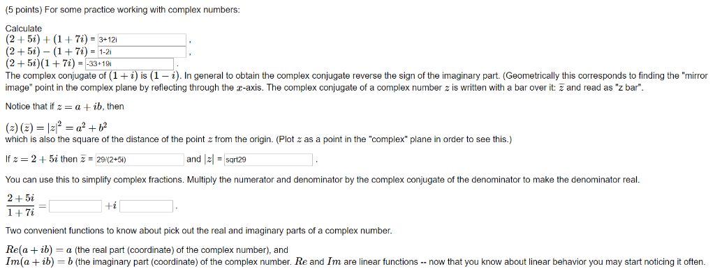 Solved All the filled in answers are correct, I just can't | Chegg.com