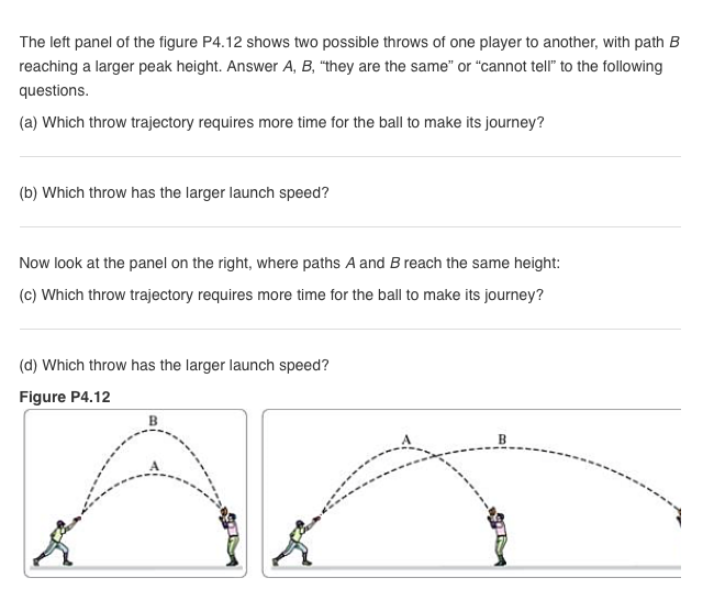 Solved The left panel of the figure P4.12 shows two possible | Chegg.com