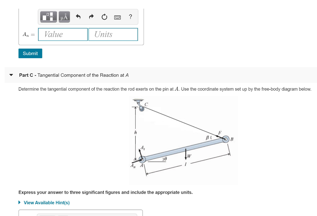 Solved Determine the angular acceleration of the rad the | Chegg.com