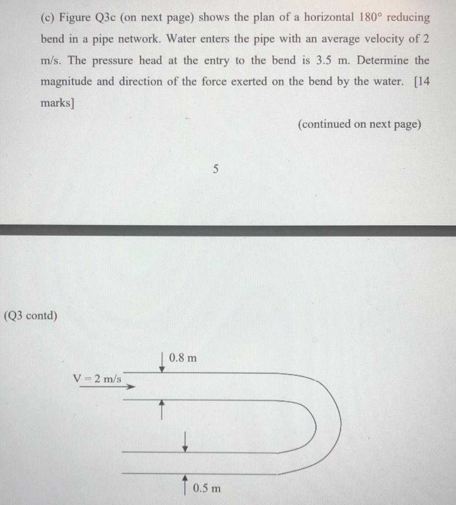 Solved (c) Figure Q3c (on next page) shows the plan of a | Chegg.com