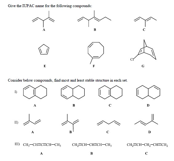 Solved Rank the following dienophiles for their reactivity | Chegg.com