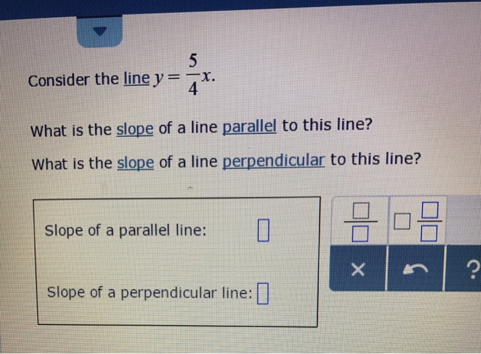 slope of line perpendicular to the line 2x y 5