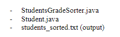 Solved Java Programming: (I've included all information | Chegg.com