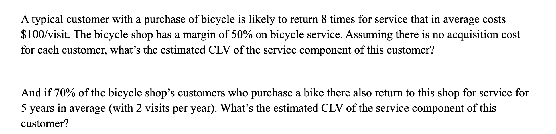 full cycle service cost