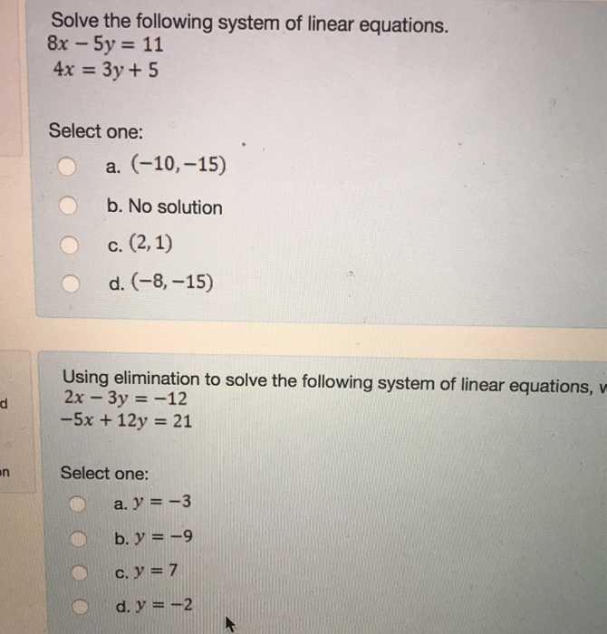 solved-solve-the-following-system-of-linear-equations-8x-chegg