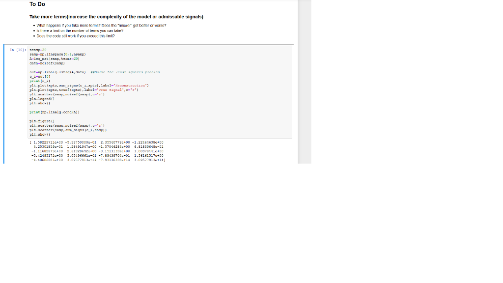 I have the python code provided all I need is help | Chegg.com