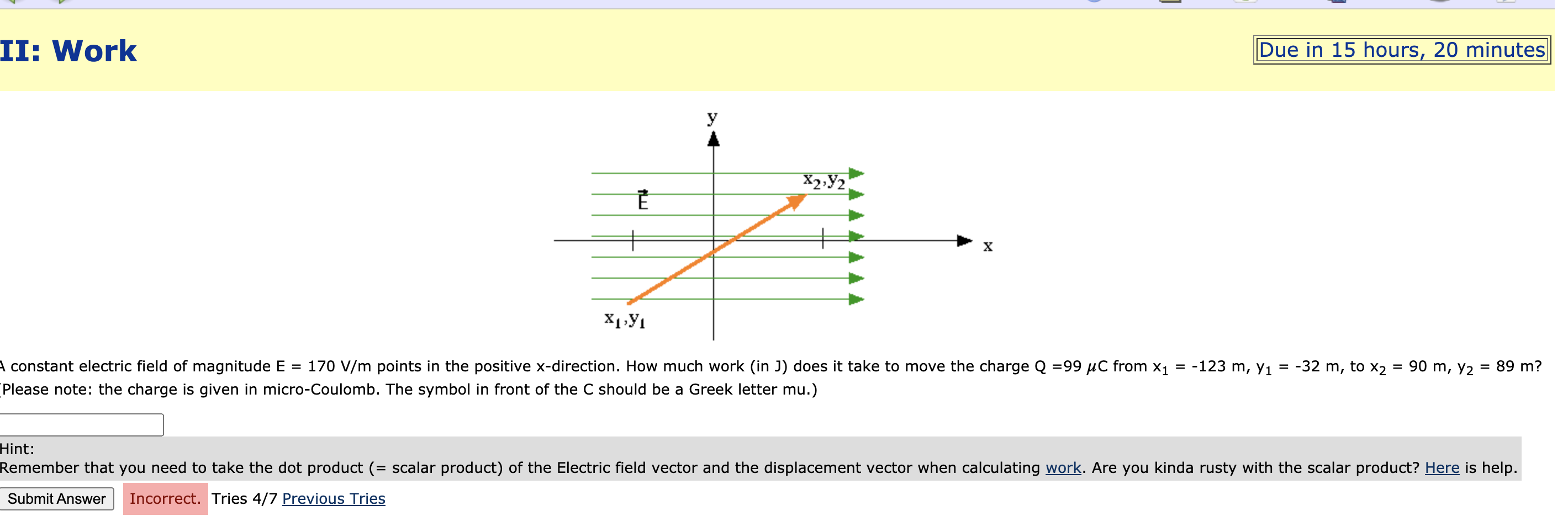 Solved Ii Work Due In 15 Hours Minutes X2 Y2 Z H X1 Y1 Chegg Com